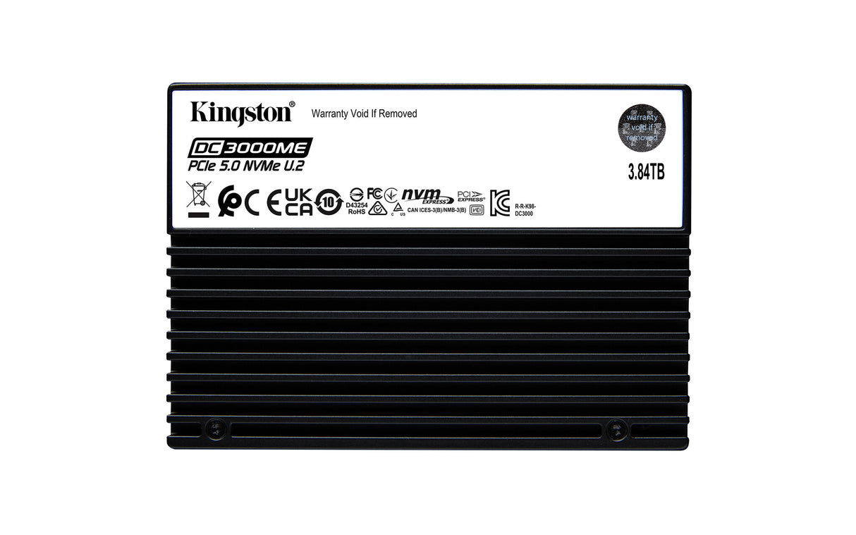 Kingston Technology 3,84 TB DC3000ME U.2 PCIe 5.0 NVMe TCG Opal Enterprise SSD