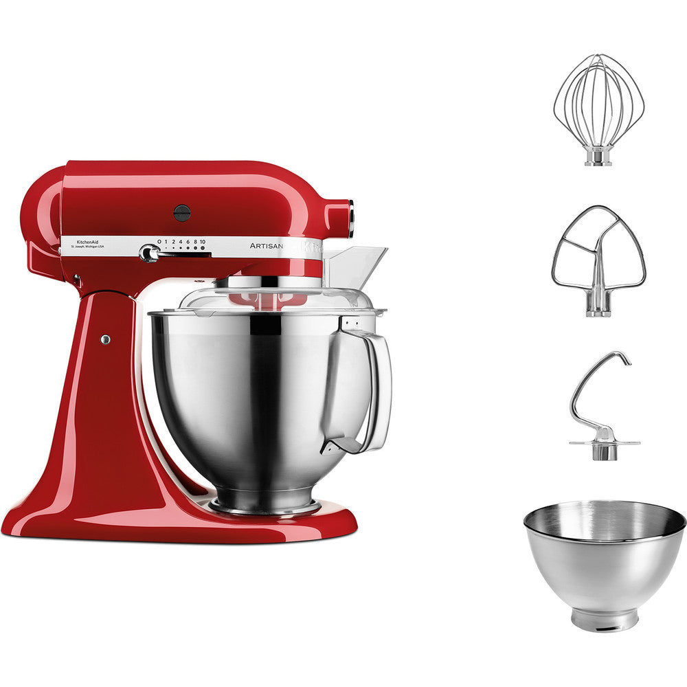 KitchenAid Artisan Premium 5KSM185PSEER Køkkenmaskine 4.8liter Empire-rød