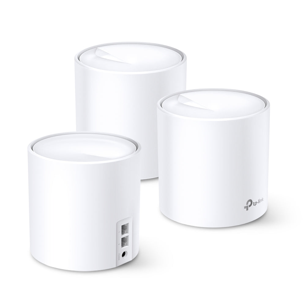TP-Link Deco X60 Dual-band (2,4 GHz / 5 GHz) Wi-Fi 6 (802.11ax) Hvid 2 Intern