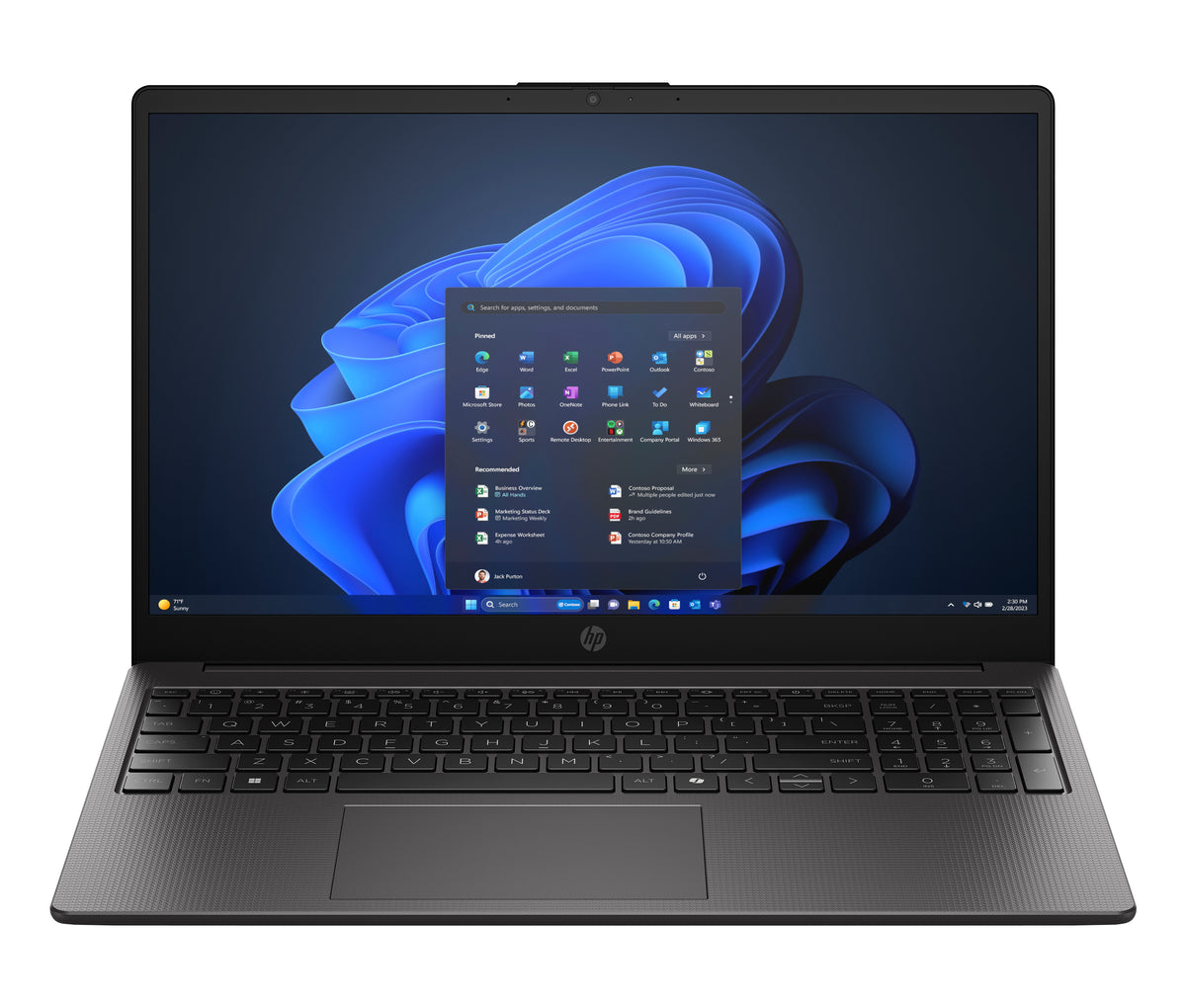 HP 255R 15.6 inch G10 Notebook PC 15.6 1920 x 1080 (Full HD) 7535U 16GB 256GB AMD Radeon 660M Windows 11 Pro