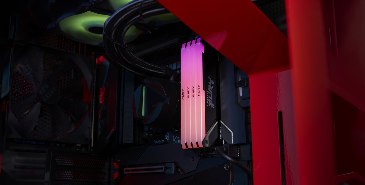 Kingston Technology FURY Beast 32GB 3200MT/s DDR4 CL16 DIMM RGB