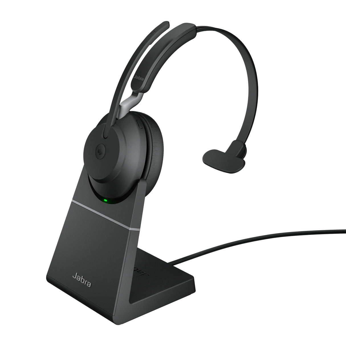 Jabra Evolve2 65 Headset Trådløs Kontor/Callcenter USB Type-A Bluetooth Opladningsstativ