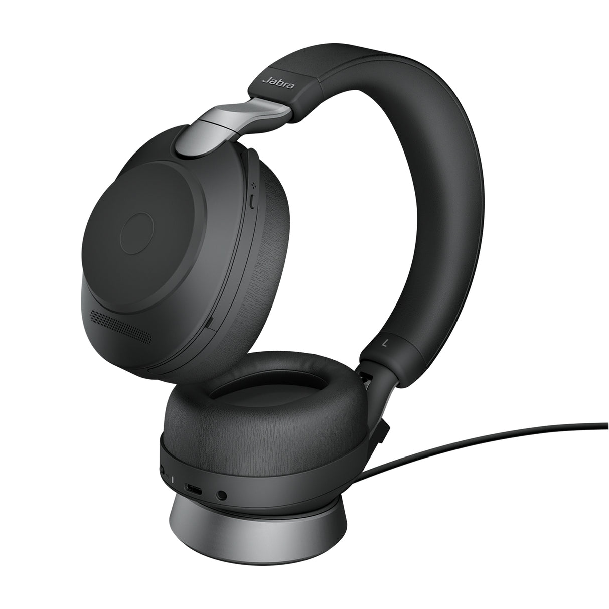 Jabra Evolve2 85 Headset Kabel & trådløs Kontor/Callcenter USB Type-A Bluetooth Sort