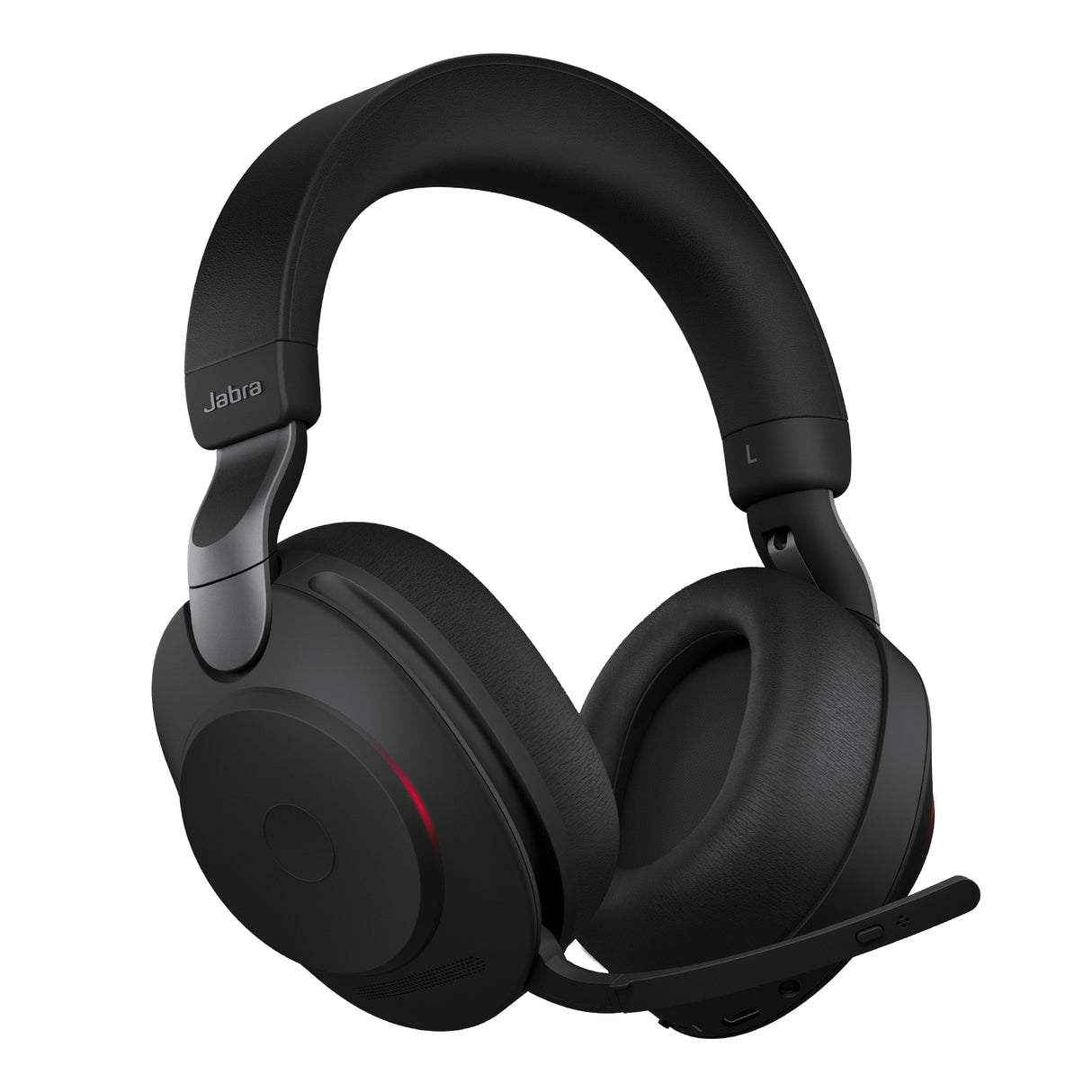 Jabra Evolve2 85 Headset Kabel & trådløs Kontor/Callcenter USB Type-A Bluetooth Sort