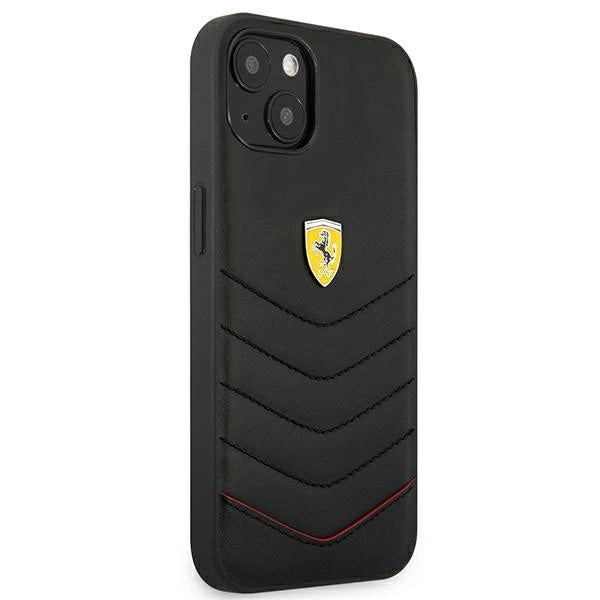 Ferrari FEHCP13SRQUK iPhone 13 mini 5.4" black/black hardcase Off Track Quilted
