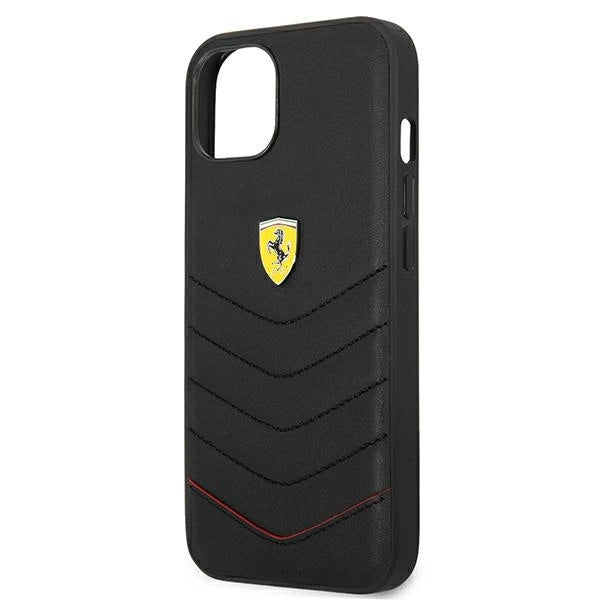 Ferrari FEHCP13SRQUK iPhone 13 mini 5.4" black/black hardcase Off Track Quilted