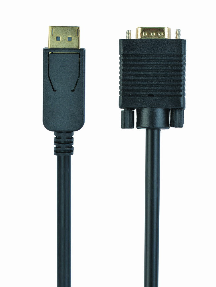 Gembird CCP-DPM-VGAM-6 videokabel adapter 1,8 m VGA (D-Sub) DisplayPort Sort