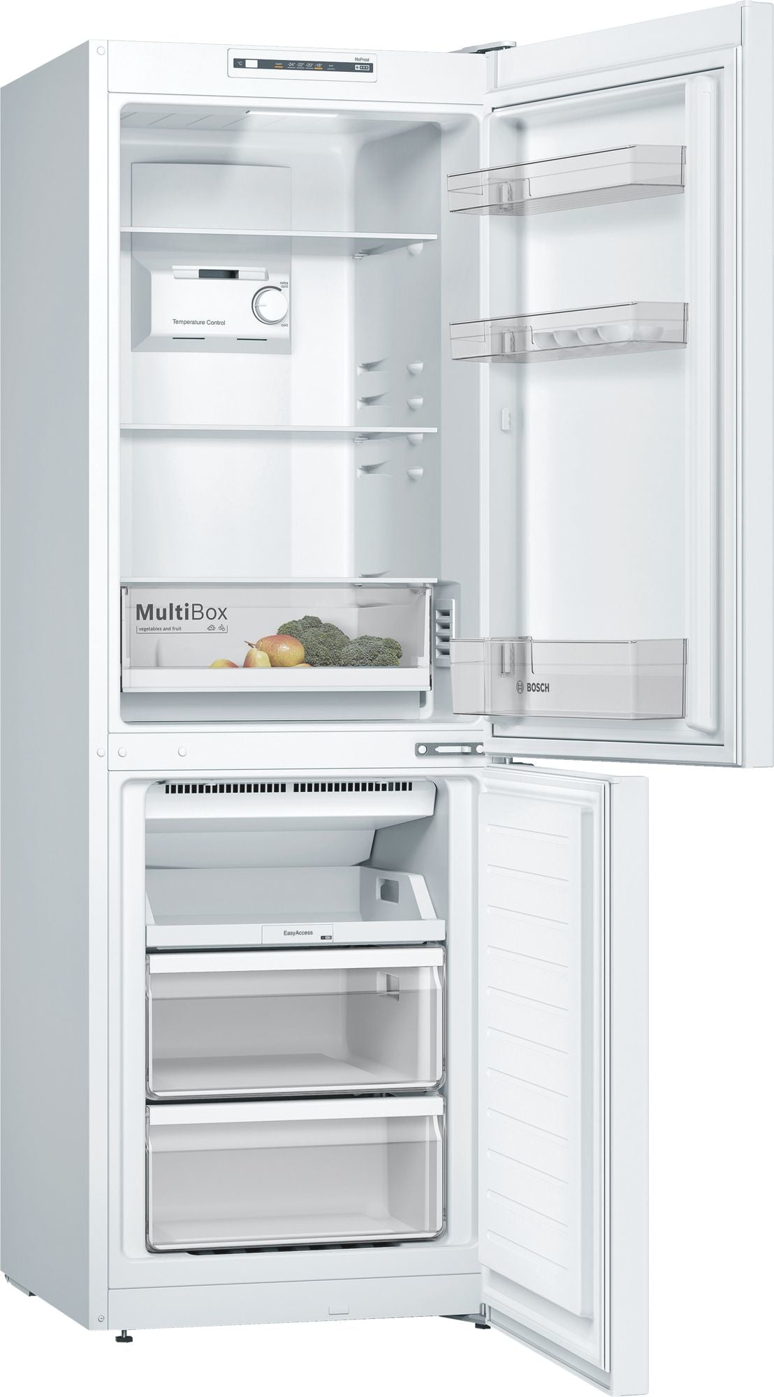 Bosch Serie 2 KGN33NWEB køle-/fryseskab Fritstående 282 L Hvid