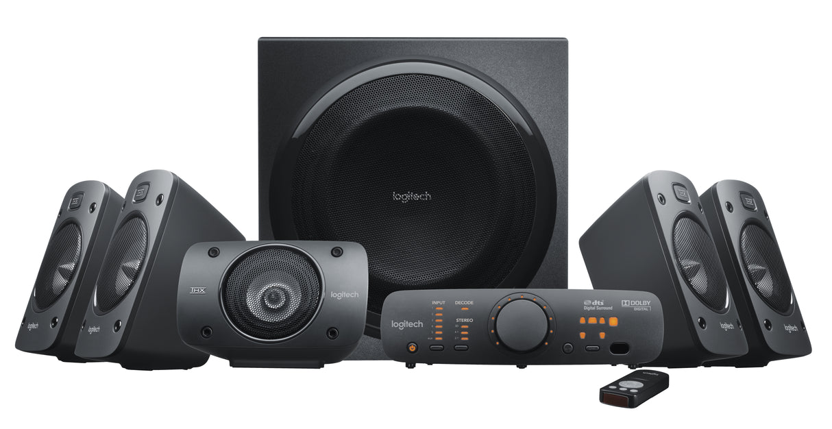 Logitech Z906 højttalersæt 500 W Universel Sort 5.1 kanaler 67 W