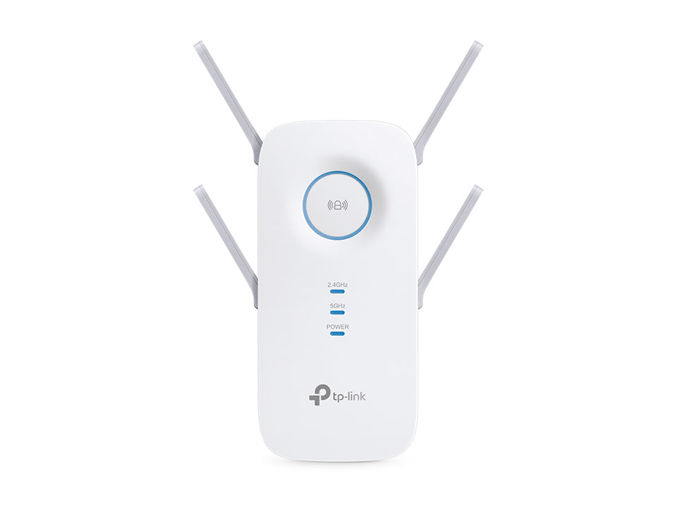 TP-Link RE650 netværk forlænger Netværkssender Hvid 10, 100, 1000 Mbit/s