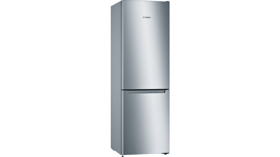 Bosch Serie 2 KGN33NLEB køle-/fryseskab Fritstående 282 L Rustfrit stål
