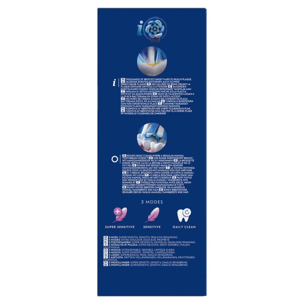 Oral-B iO Series 2 Duo Elektrisk tandbørste Sort/Lyserød