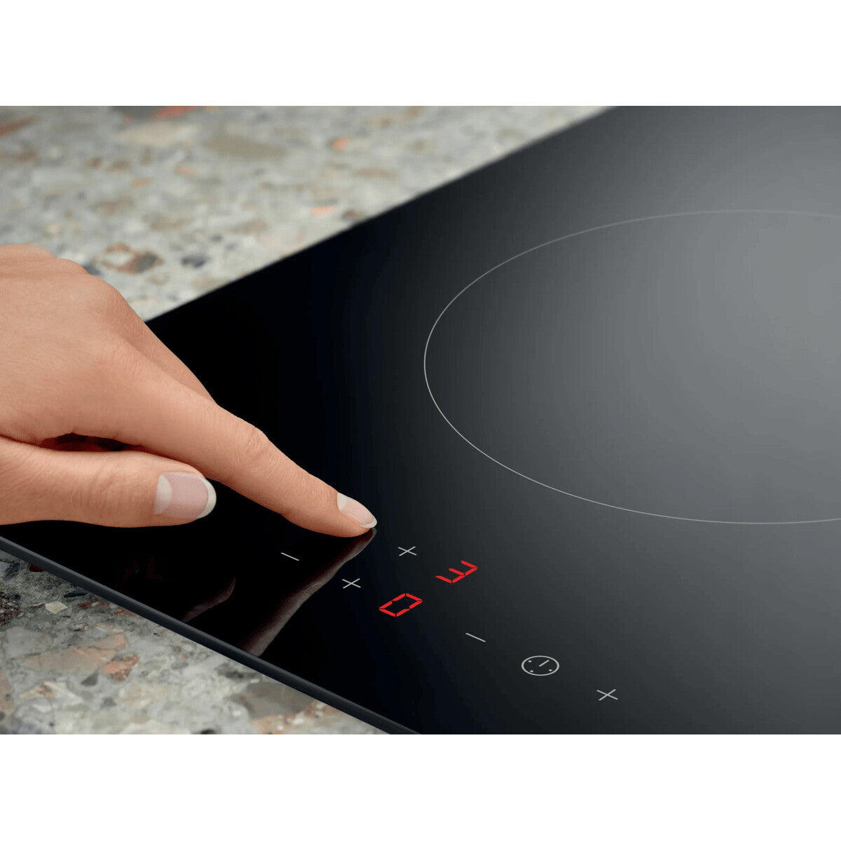 Electrolux LHR3233CK Sort Indbygget 29 cm Keramisk 2 zone(s)
