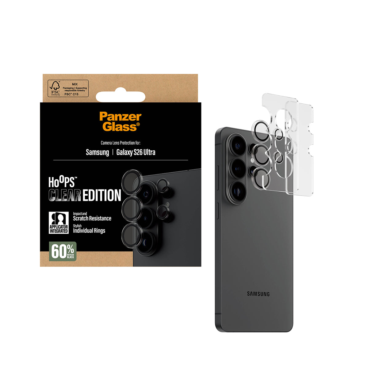 PanzerGlass PicturePerfect Camera Lens Protector Samsung Galaxy S26 Ultra