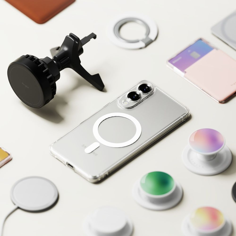 Ringke Fusion Magnetic Magsafe Galaxy S25 Edge Clear