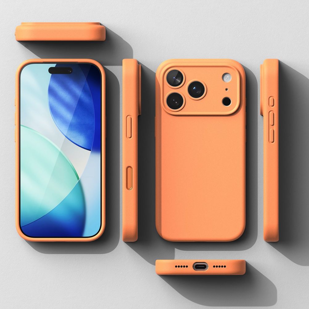 Ringke Silikone Magnetisk Magsafe Iphone 17 Pro Max Tangerine