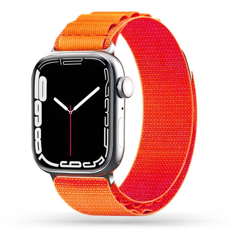 Tech Protect Nylon Pro Apple Watch 8 / 9 / 10 / 11 / Se / Ultra (44 / 45 / 46 / 49 Mm) Orange