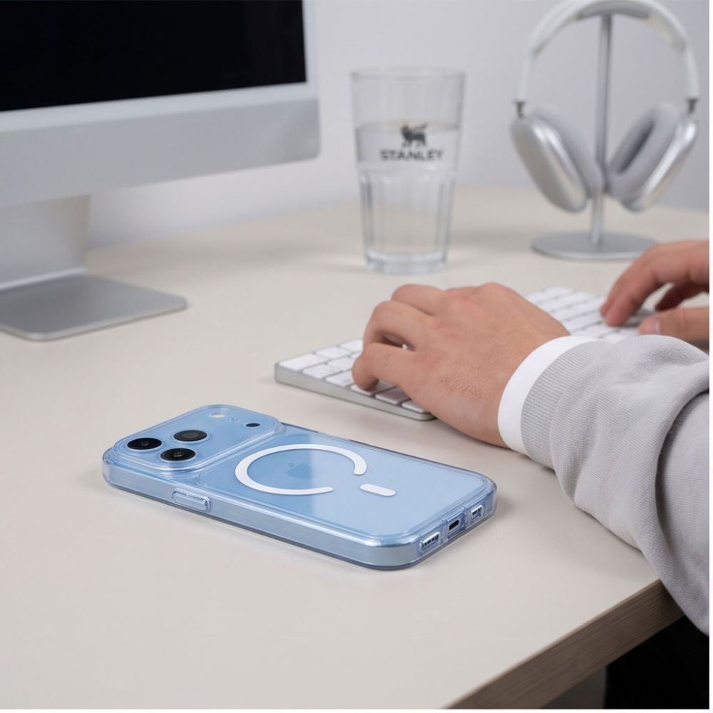 Tech Protect Magpeak Magsafe Cc Iphone 17 Pro Max / 18 Pro Max Clear