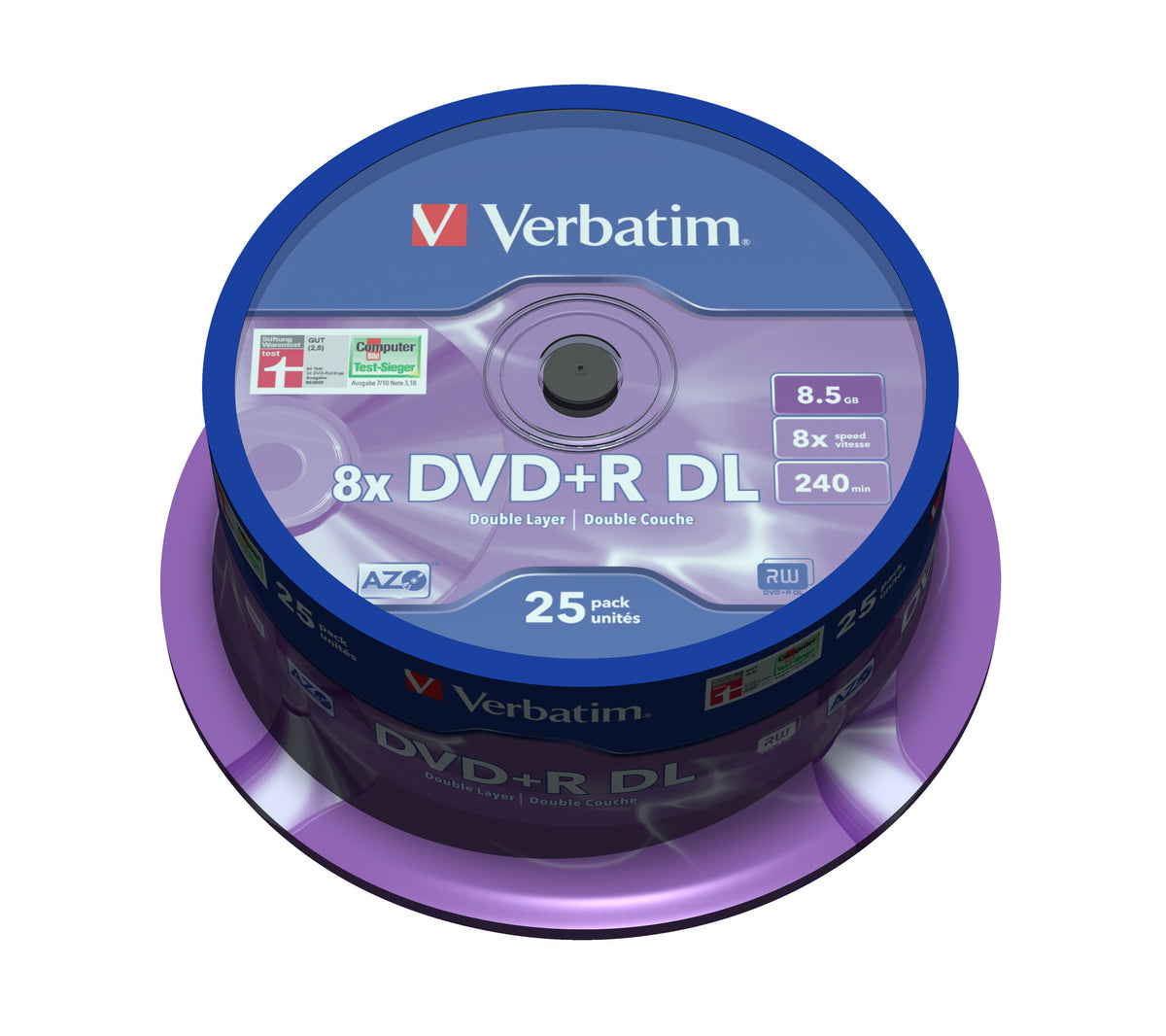 Verbatim 25x DVD+R DL 8.5GB