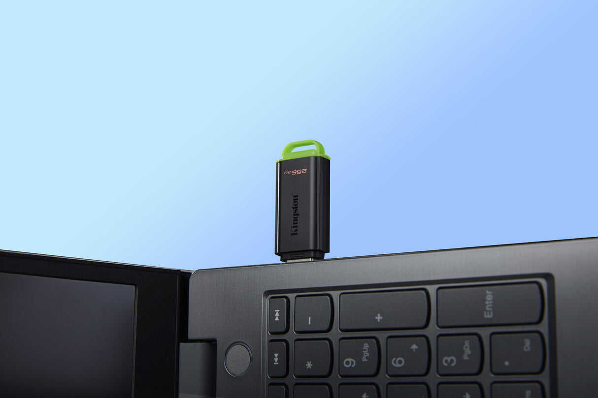 Kingston Technology DataTraveler Exodia USB-nøgle 256 GB USB Type-A 3.2 Gen 1 (3.1 Gen 1) Sort, Grøn