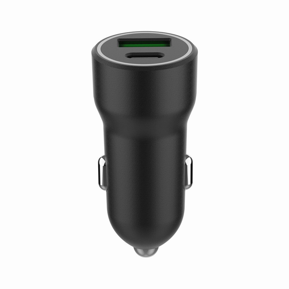 Gembird TA-UC-A2PDQC20-CAR-01 oplader til mobil enhed Universel Sort Cigartænder Hurtig opladning Automatisk