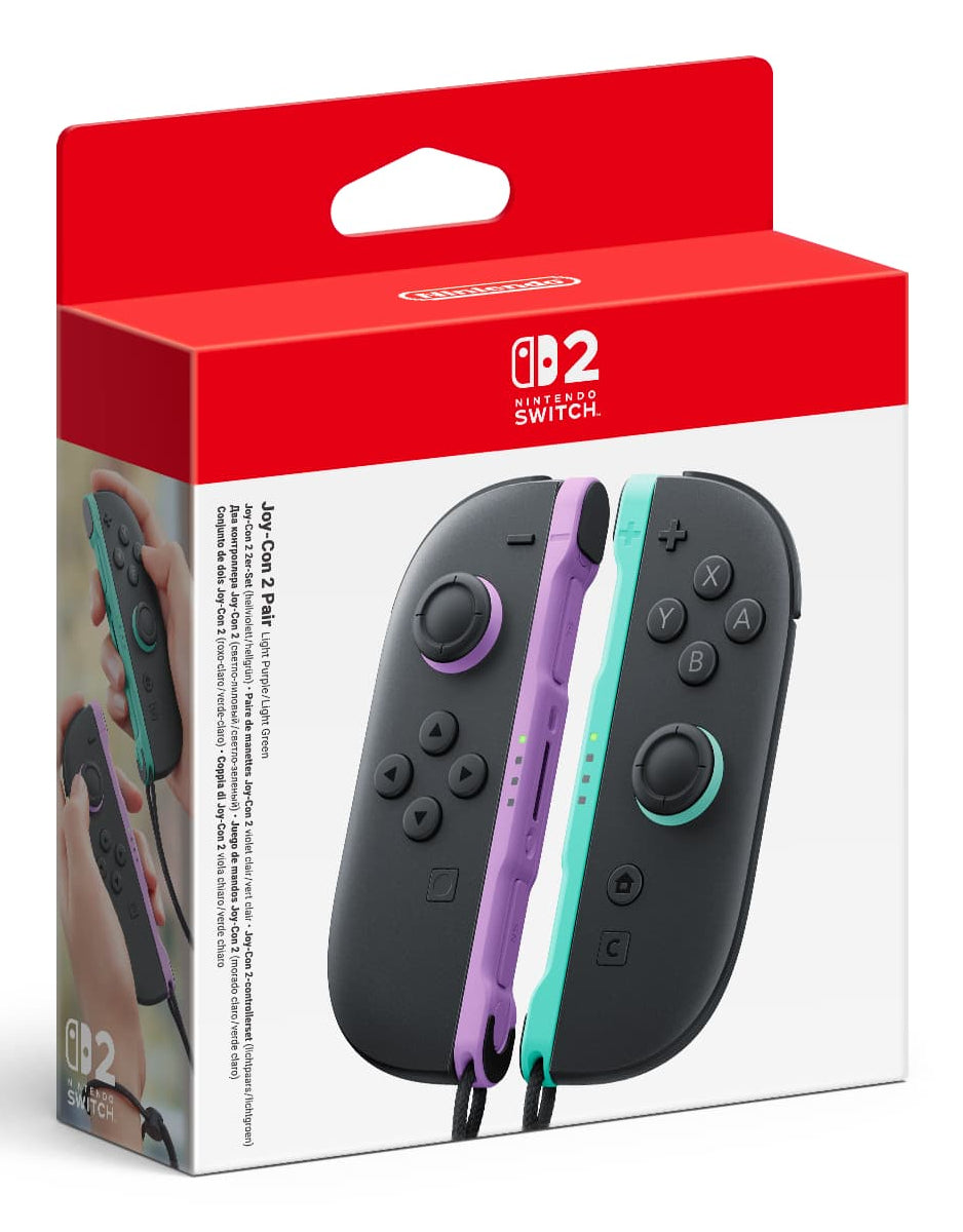 Nintendo Joy-Con 2 Controller Controller Nintendo Switch 2 Nintendo Switch 2 Sort, Lysegrøn, Lilla Sort, Lysegrøn, Lilla