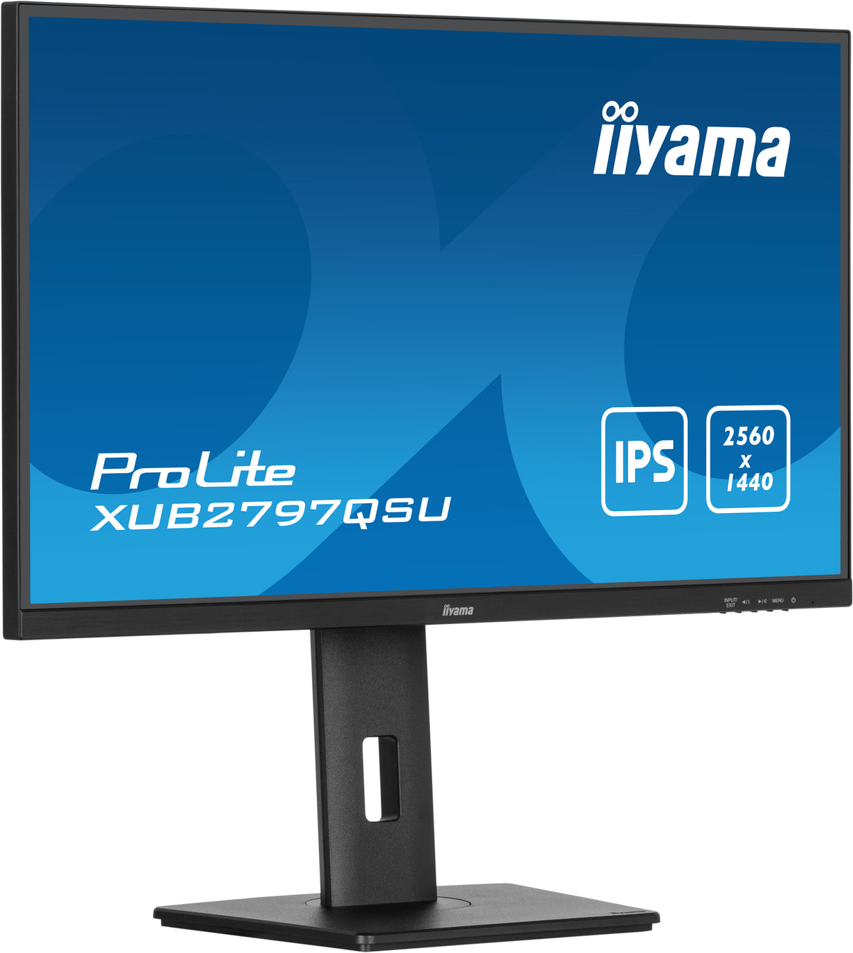 iiyama ProLite XUB2797QSU-B2 computerskærm 68,6 cm (27") 2560 x 1440 pixel 4K Ultra HD LED Sort