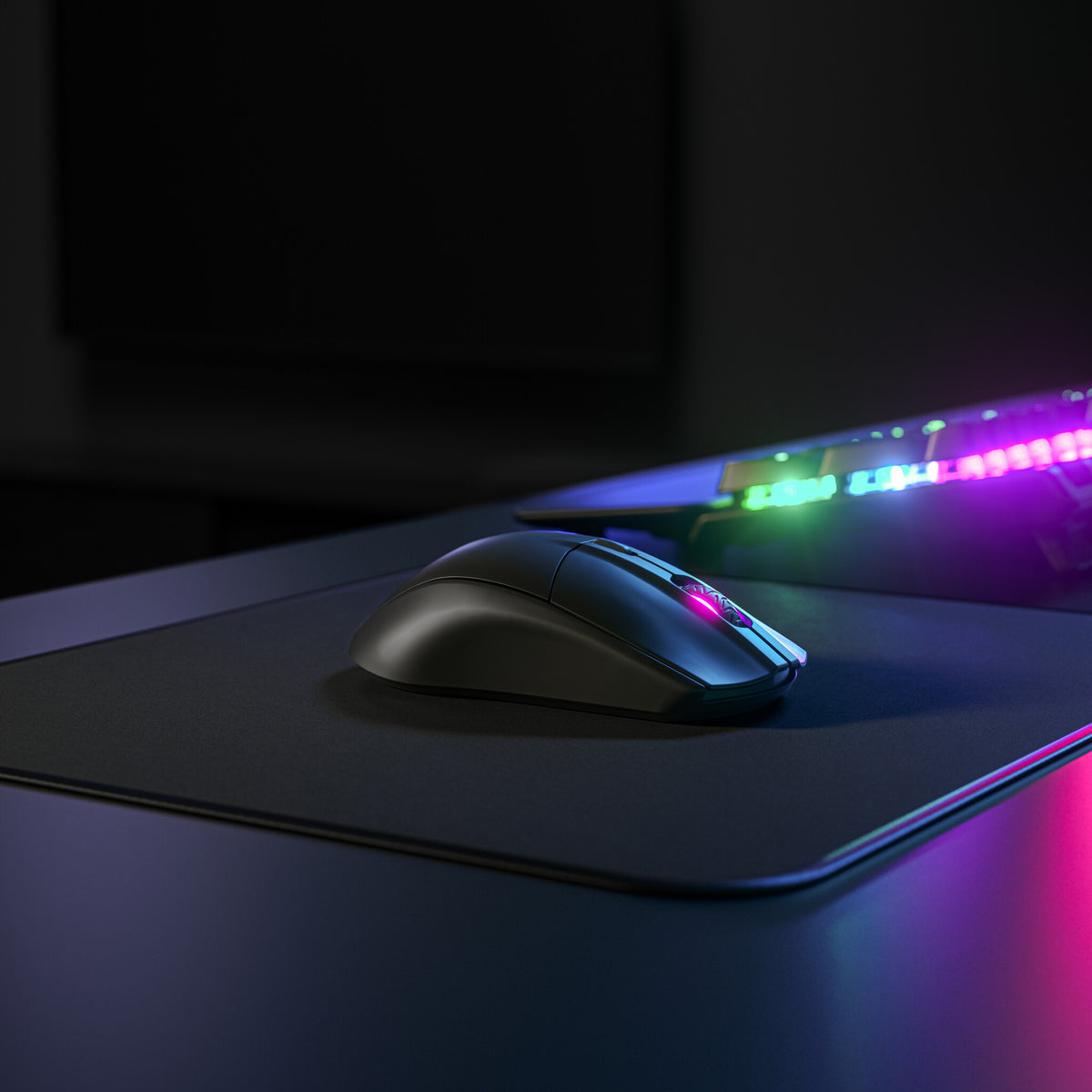 Steelseries Rival 3 Wireless mus Spil Højre hånd RF trådløs + Bluetooth Optisk 18000 dpi