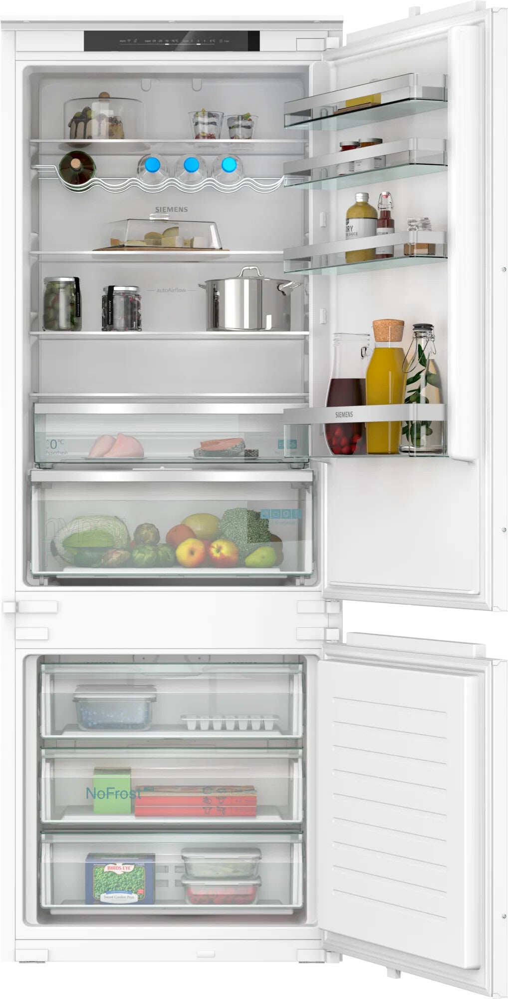 Siemens KB96NVSE0 integrerbart kølefryseskab
