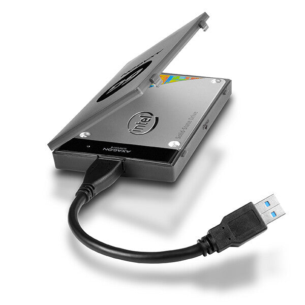 Axagon ADSA-1S6 drevkabinet HDD/SSD kabinet Sort 2.5"