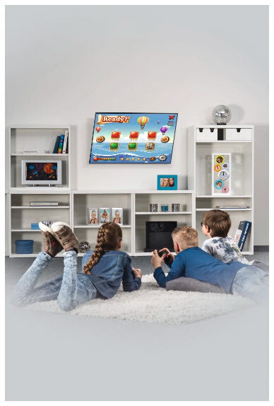 Hama 00220808 tv-beslag 190,5 cm (75") Sort
