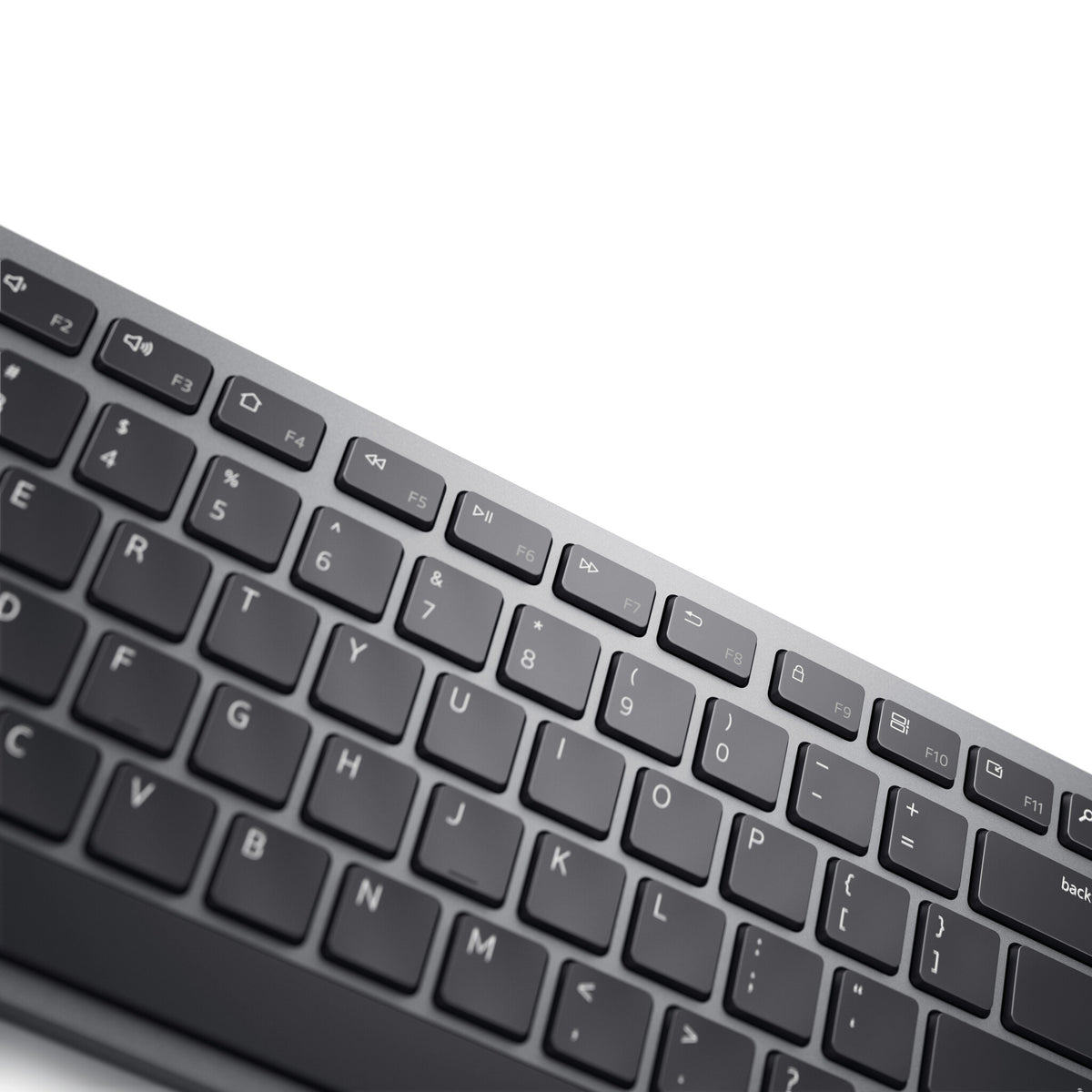 DELL KB700 tastatur Kontor Bluetooth QWERTY US International Grå