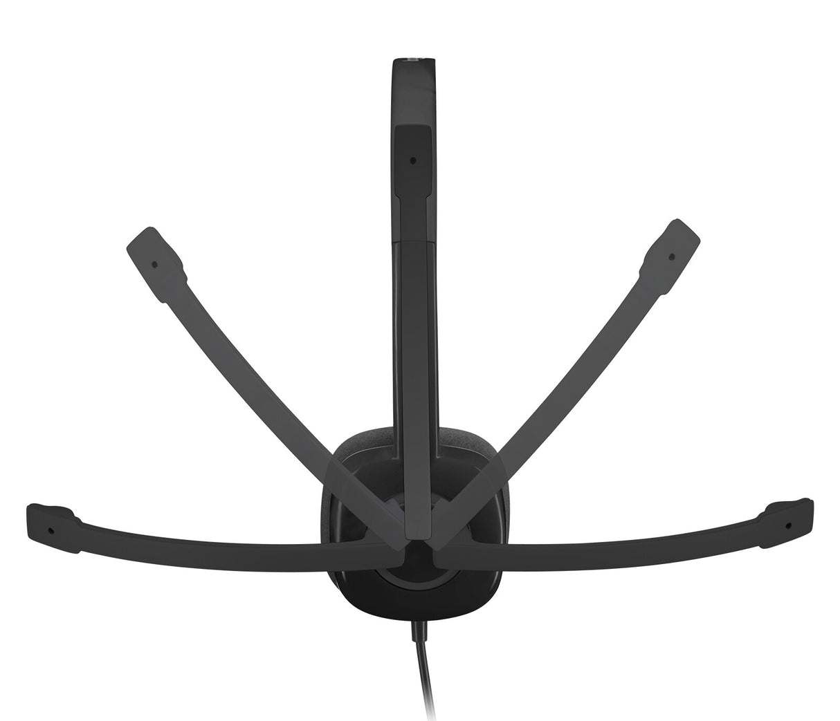Logitech H150 Headset Ledningsført Kontor/Callcenter Sort