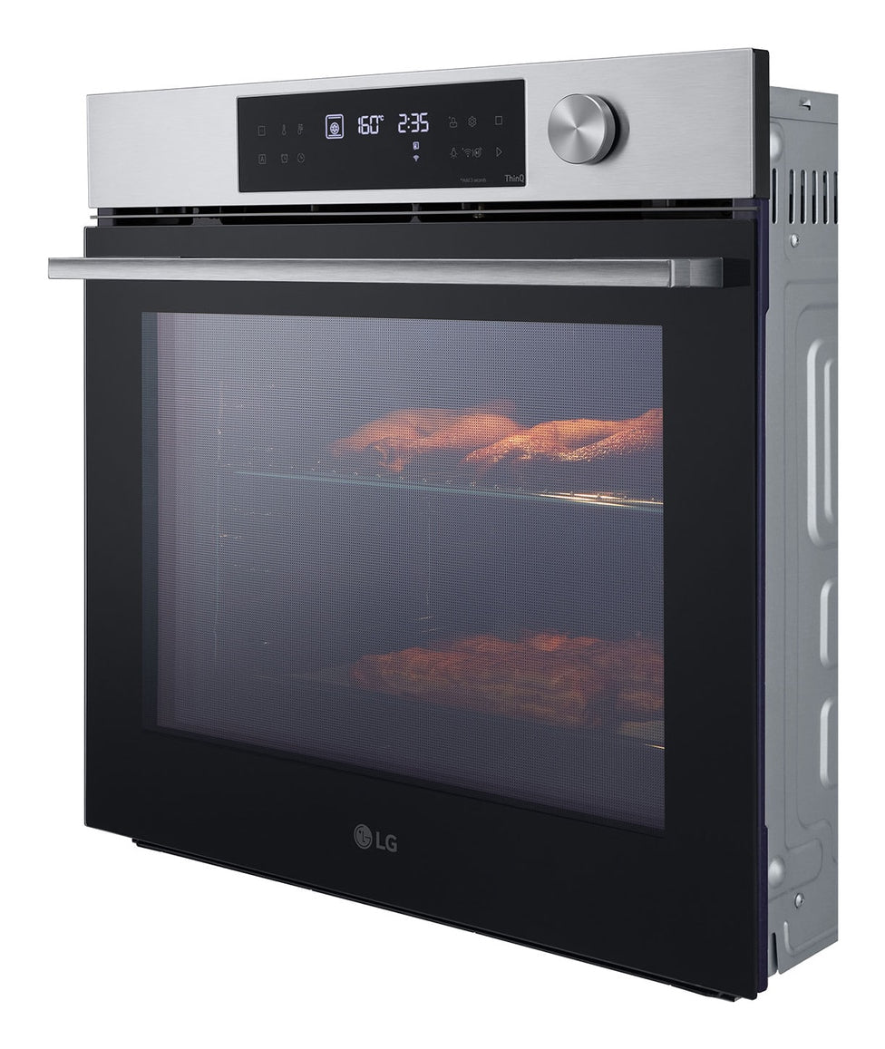 LG WSED7613S 76 L Sort, Rustfrit stål