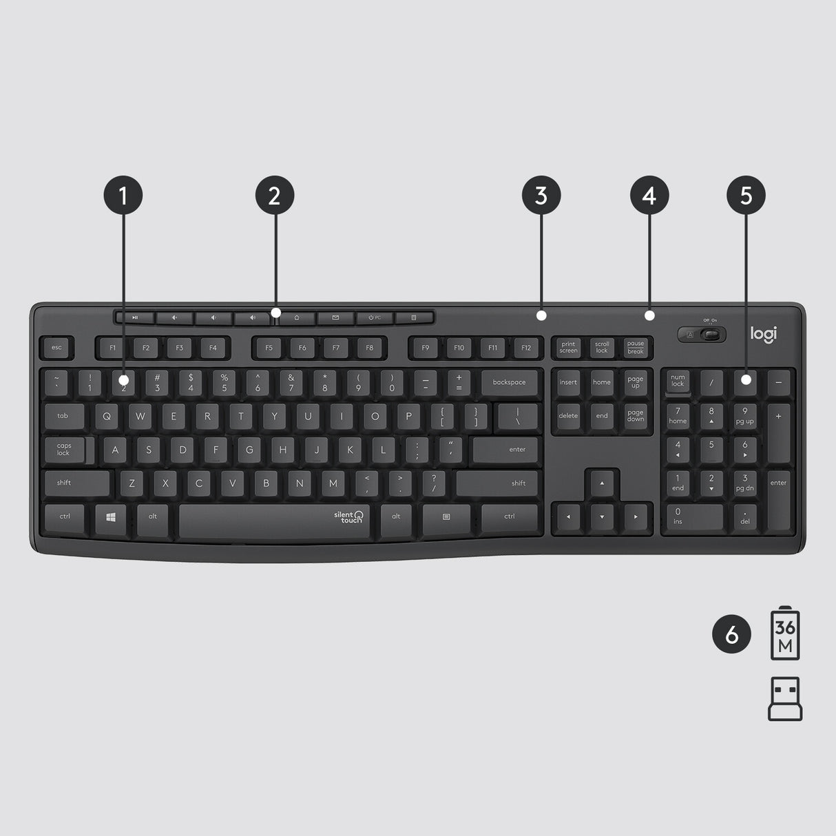 Logitech MK295 Silent
