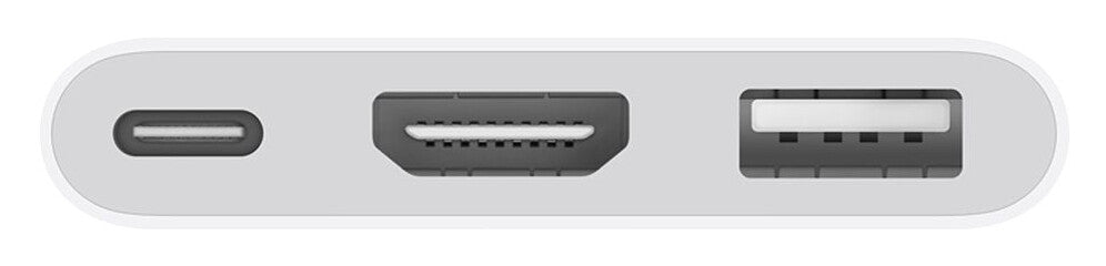 Apple MW5M3ZM/A interface hub USB Type-C Hvid