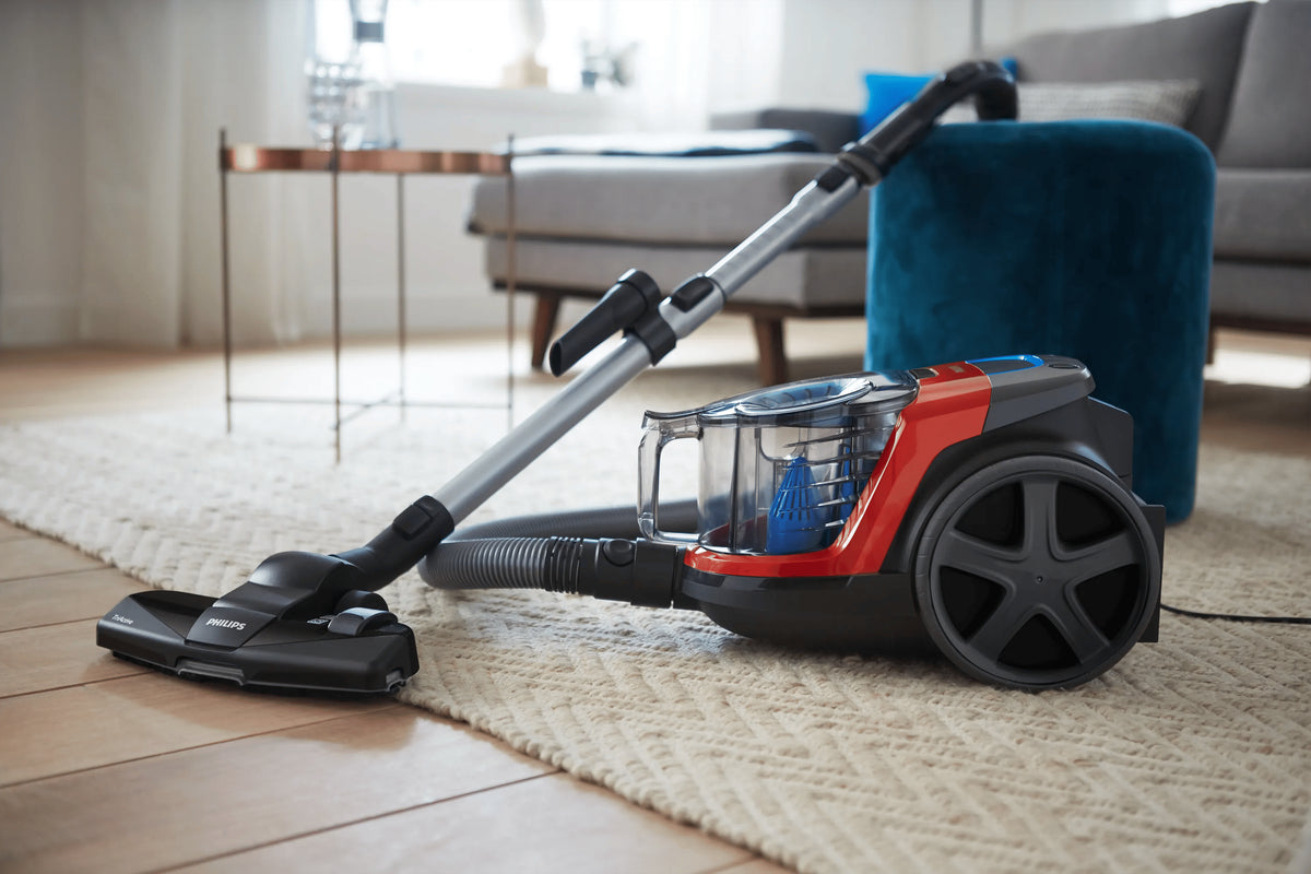 Philips PowerPro Compact FC9330 Støvsuger 1.5liter Sportsrød