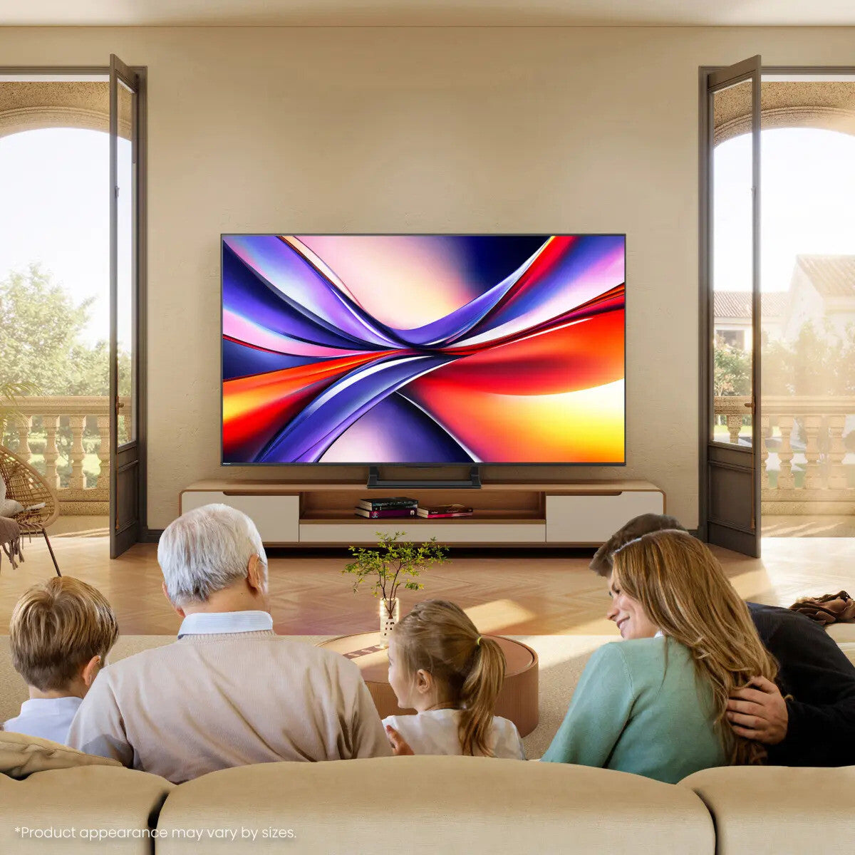Hisense A7Q 75A7Q 190.5 cm (75") 4K Ultra HD Smart TV Wi-Fi Black