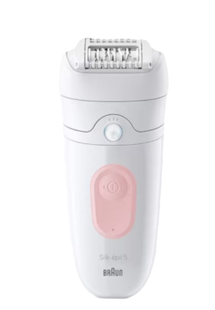 Braun Silk-épil 5 5-000 Epilator Pink Hvid