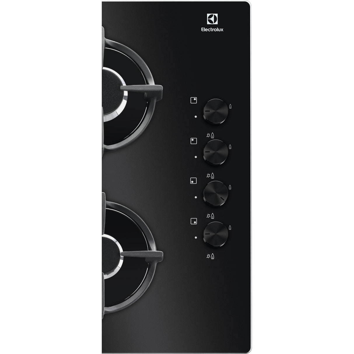 Electrolux KGG6407K Sort Indbygget 60 cm Gaskomfur 4 zone(s)