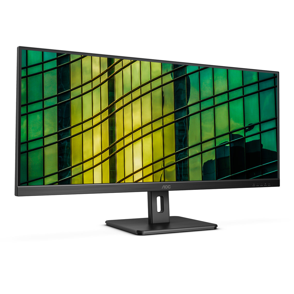 AOC U34E2M computerskærm 86,4 cm (34") 3440 x 1440 pixel Wide Quad HD Sort