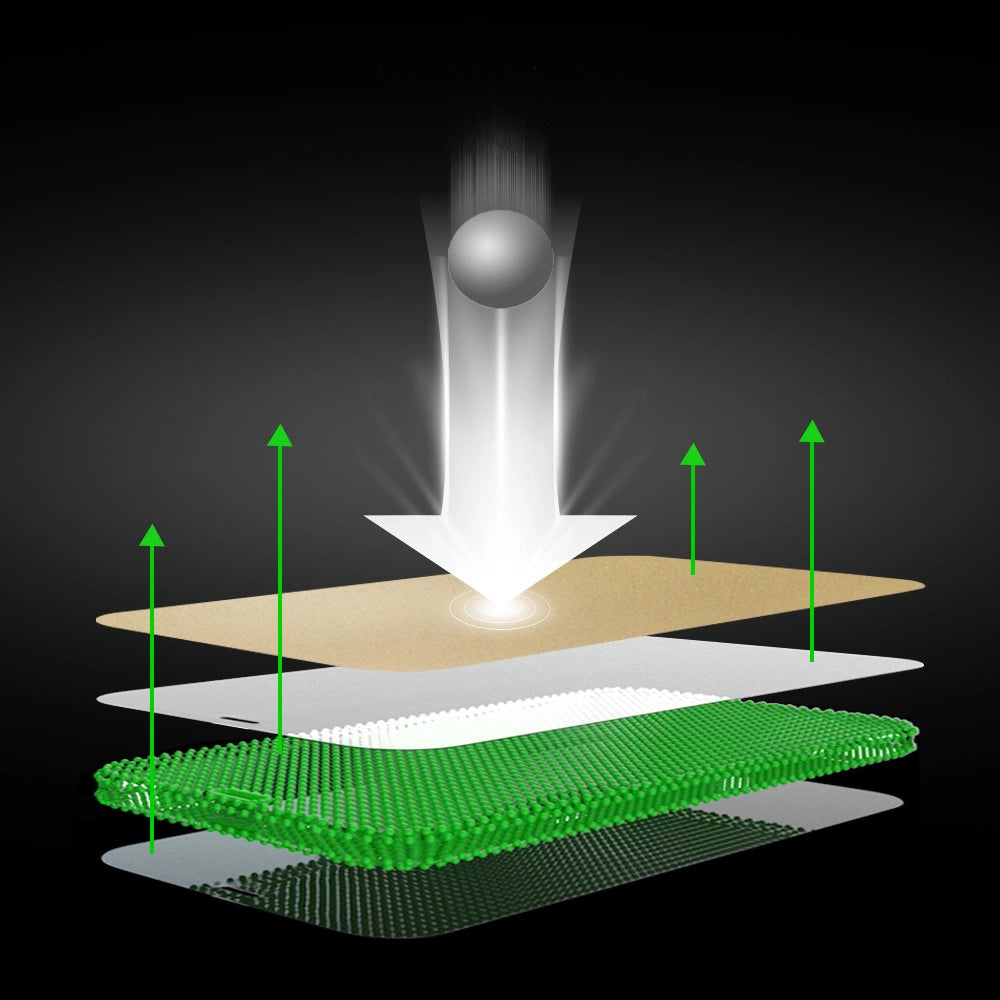 Bestsuit 6in1 sæt til iPhone 11 Pro Max-kasse / flexi tempereret glas / folie på bagsiden / kameraglas / klud / applikator (D30 Buffer)