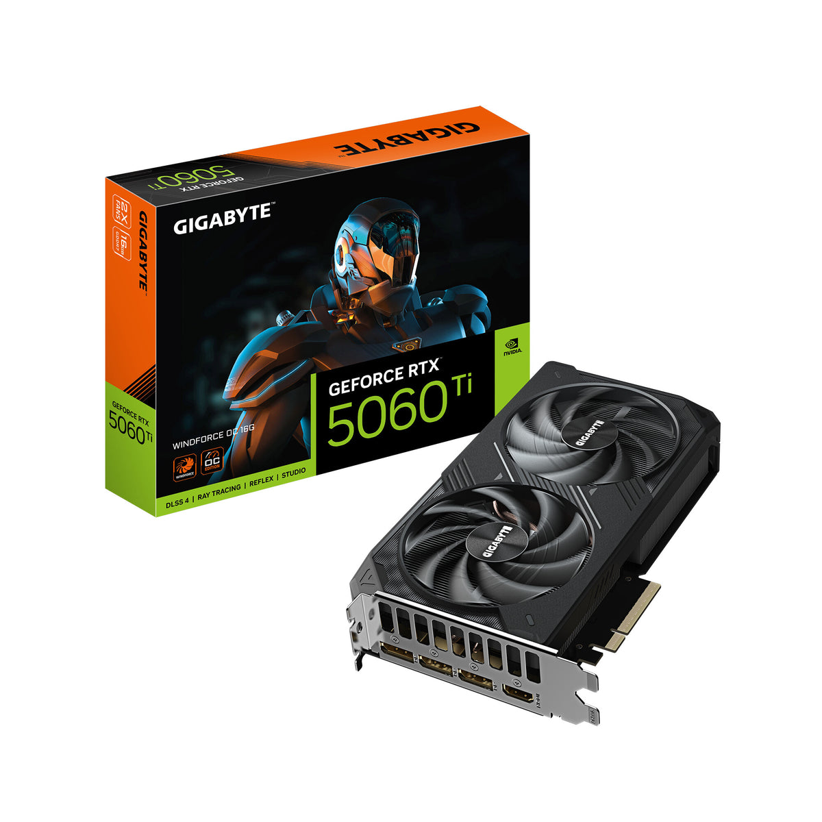 GIGABYTE GeForce RTX 5060 Ti WINDFORCE OC 16G Graphics Card
