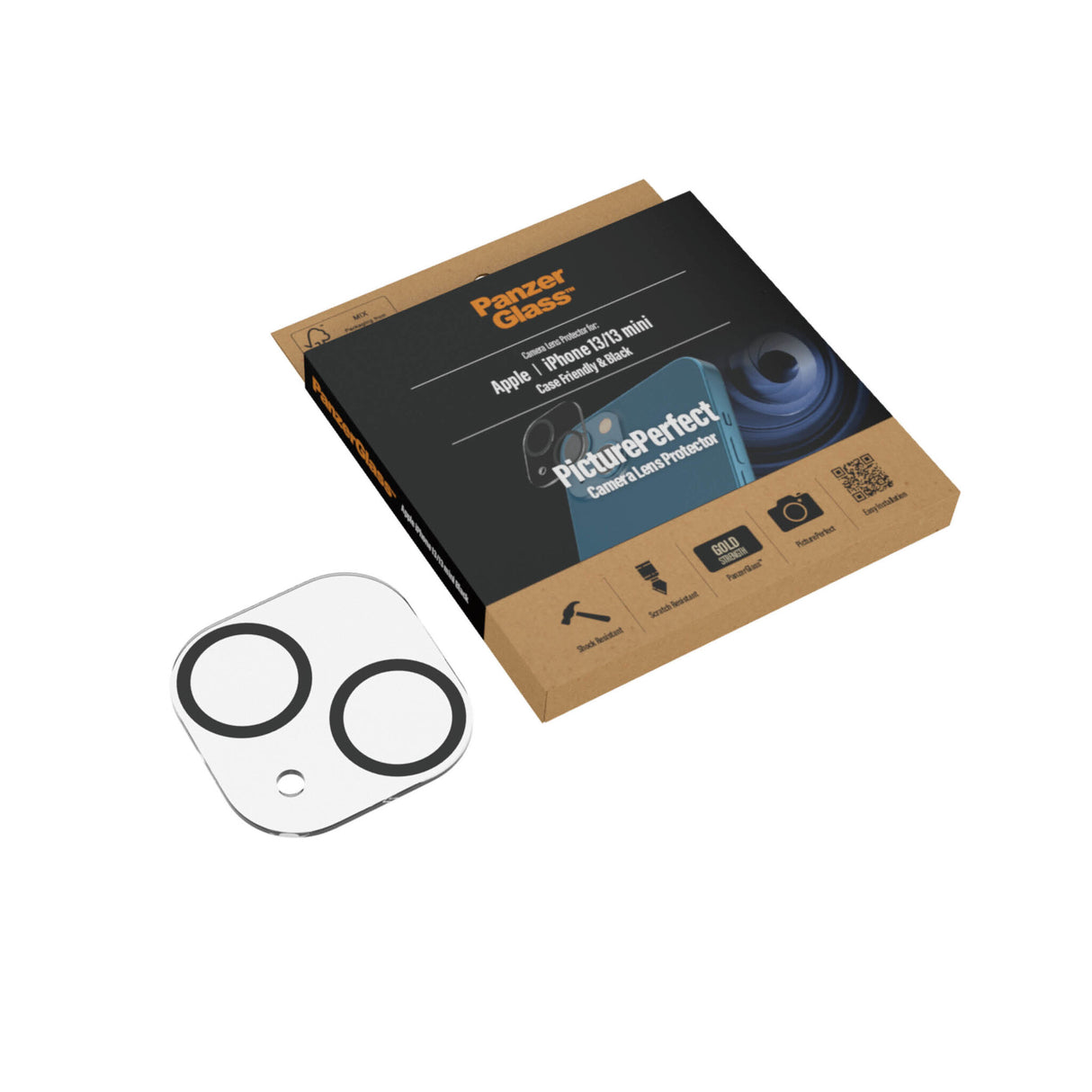 PanzerGlass ® PicturePerfect Kameralinsebeskytter iPhone 13 | Mini