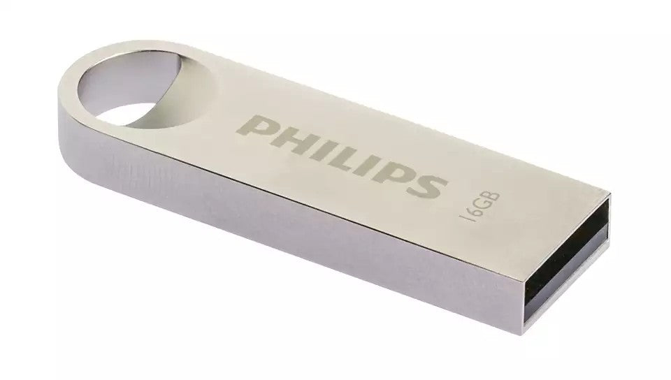 Philips FM16FD160B USB-nøgle 16 GB USB Type-A 2.0 Sølv