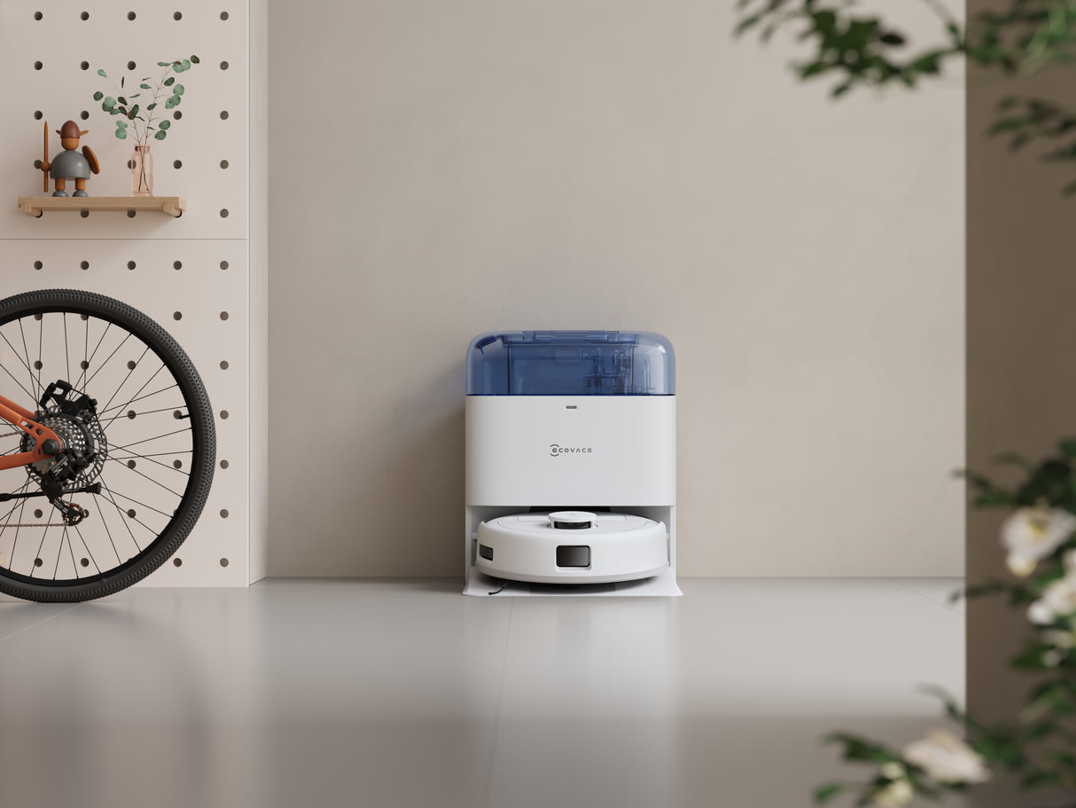 Ecovacs Deebot MINI Blue 1,4L Blå, Hvid
