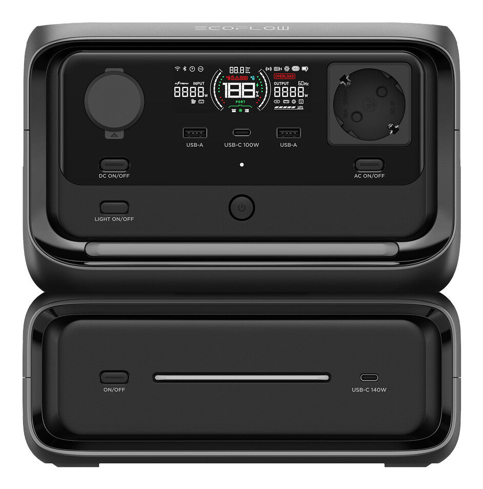 EcoFlow River 3 Max Bærbar energistation Lithium jern fosfat (LiFePO4) 4,7 kg