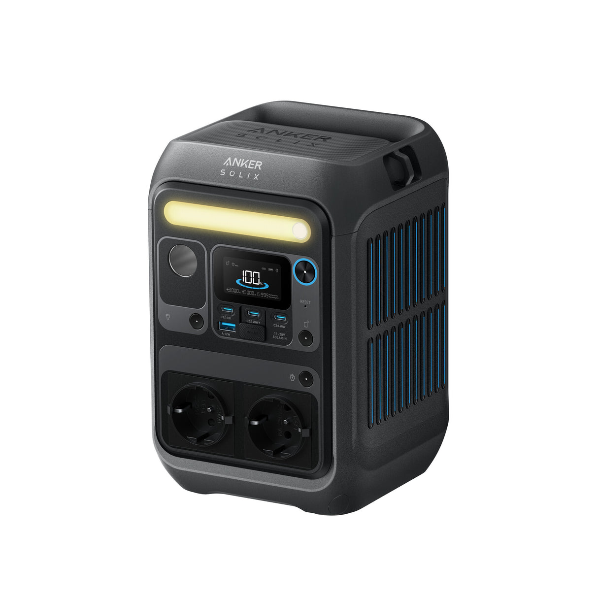 Anker SOLIX C300X Bærbar energistation 7 Lithium jern fosfat (LiFePO4) 90000 mAh