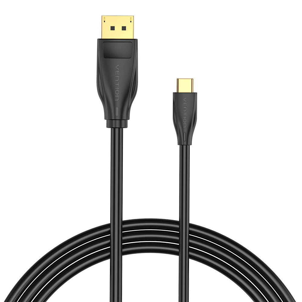Vention CGYBH videokabel adapter 2 m USB Type-C DisplayPort Sort