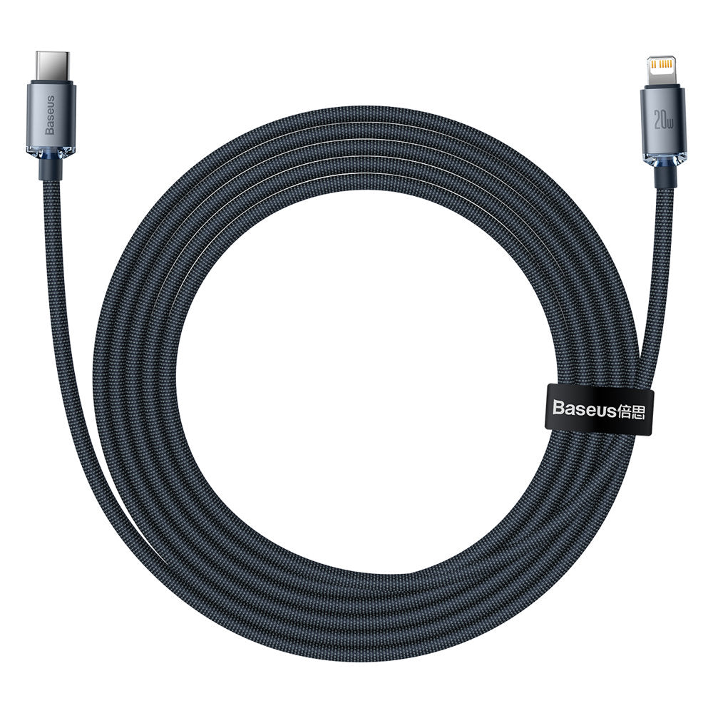 Baseus CAJY000301 Lightning - USB-C PD QC cable 20W 480Mb/s 2m - black
